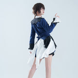 Teased Original Chris Wicked Son Lolita Women's Coat Dress Pants Lolita Dress Set 7153