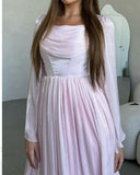 Spring Women's Dress Style Folded Temperament High-Waisted Skirt Woman HZ0628