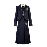 Swallow Planet Chinese Style Improve The Chinese Element Of Women's Coat Vest Shirt Half Skirt Set 6954