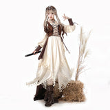 Wandering Witch Lolita Dresser Dresser Herder Waist Cloak Everyday Cute Lolita Sweet Skirt 6986