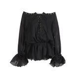 Babes Collar Solid Color High-Sensing Rope Short Dress 2025 New Loose Waist Dress Women's Summer