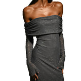 Summer New Sexy Ass Dress Fashion Style Hot Piece Repair Collar Dress Woman DJPT