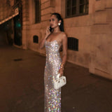 Design Flash Temperament Sling Dress Woman Fashion Sexy Body Dress Dress DJPT