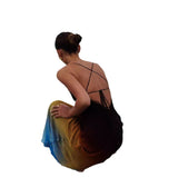 Women's New Slings Gradient Sleeveless Dress Dress HZ0628