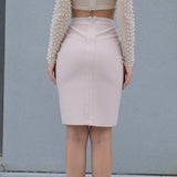 Sexy Bandage Skirt Tight Elastic Skirt With Hip Skirt Pencil Skirt