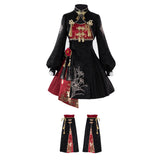 Pavilion Original Witch Girl Hanfu Women's New Chinese Style Blouse Leg Sling Skirt Skirt Suit 9321