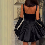 Autumn 2025 New Bag Ass Skirt Temperament Girded Buns DJPT