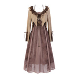 Design Desert Withered Butterfly Chinese Style Improvement Han Elements Of Women's Top Dress Suit 6917