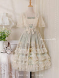 Design Sunflower Story Jsk Sling Skirt Everyday Cute Lolita Sweet Skirt 6199