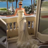 New Women's Temperament Elegant Bra Splicing French Dress Dress HZ0628