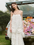 Dress Female Super Fairy Sling Dress Bride Wedding Morning Dress Light Wedding Wedding Dress Welcome Toast