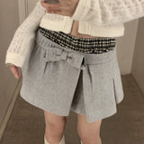 Knitted Woolen Cardigan 2024 Autumn And Winter New Sweet Tying Coat