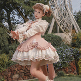 Design Magical Girl Op Lolita Dress Everyday Cute Lorita Sweet Dress 6621
