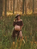 Bohemian Chiffon Maternity Dress Set Pregnant Women Photo Photo Chiffon Dress Maternity