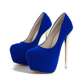 And Autumn New Fashion Sexy Night Club High Heel Single Shoes Water Table Shallow Fine Heel Women's Shoes 45 Yards High Quality Shoes