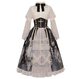 Design Butterfly Clock Op Lolita Sling Skirt Everyday Cute Lorita Sweet Skirt 6616