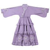Teased Original Butterfly Orchid Loretta Girl Lolita Apron Dress Everyday Sweet Suit 9392