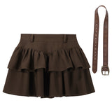 Pavilion Original Leisure Moment Lolita Girl Lolita Half Skirt Sling Skirt Cute Sweet Suit 7240
