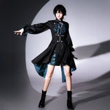 Teased Original Deep Music Lolita Girl Lolita Collar Top Dress Shorts Set 7212