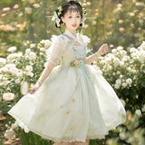 Design Wind Lily Jsk Man Element Dress Daily National Style Lolita Sweet Dress 6743