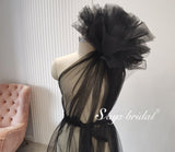 Take A Picture With A Net Yarn Dress Pregnant Women's Shoulderless Sleeve-Free Dress Halloween Styling Maternity