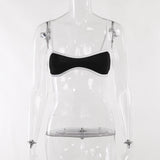 Sexy Ramming Edge Ultra-Short Sling Sling Babes Umbilly Repair Fashion Vest Woman DJPT