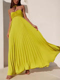 Women's Dress Solid Color Thoracic Skirt Skirt Sleeveless Fashion New Female 8060 HZ0628