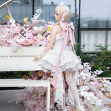 Jam Sauce Original Butterfly Ribbon Lolita Neck Dress Skirt Shorts Set 7268