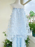 Dress Female Super Fairy Sling Dress Bride Wedding Morning Dress Light Wedding Wedding Dress Welcome Toast
