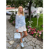 Autumn And Winter Soft Lady Temperament Soft-Finish Knitted Sweater Top