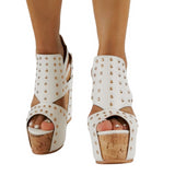 Heavy Industry Size 47 Slopes And Thick-Soled Sexy High-Heeled Sandals S510-06 High Quality Shoes