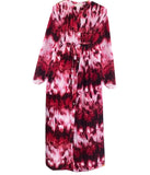 Casual Simple Style Dress 2025 Summer Fashion Long Sleeves With Loose Large-Size Dress Woman