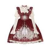 Jam Original Design Mystery Park Lolita Girl Lolita T-Shirt Dress Everyday Cute Set 7022