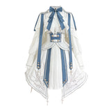 Teased Original Star Hui Knight Lolita Female Lolita Blouse Dress Daily Cute Sweet Suit 7160