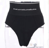 Knitted Simple High-Waisted Black Inner Shorts Women's Summer Fashion Sexy Sports Pants DJPT