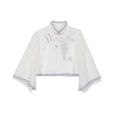 Design Widgush Chinese Style To Improve The Daily Hanfu Women's Elemental Dress Half Dress Spring And Autumn 8521