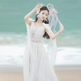 Design God Makes The Chinese Style Improve The Chinese Style Of The Ancient Style Women's Fairy Dress 7078