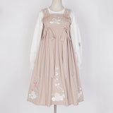 Design Little Sheep Lolita Sling Skirt Lolita Dress Temperament Sweet Three-Piece Set 6444