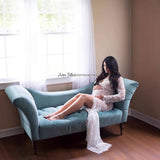 Pregnant Woman Shoots Photo Lace Dress Pregnant Woman Before Opening Lace Drag Dress 8849 Maternity