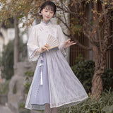 Design Widgush Chinese Style To Improve The Daily Hanfu Women's Elemental Dress Half Dress Spring And Autumn 8521