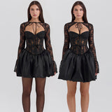 Autumn 2025 New Style Temperament Sexy Lace Strap A Dress Dress Woman DJPT