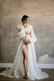 Women's Chiffon Strapped Dress Under The Fork Pregnant Photo Photography Mop 1253 Maternity