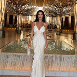 Autumn 2025 New Long Dress Fashion Temperament Beautiful Flowers With Ribbon Ribbon Dress Dress Dress Woman DJPT