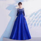 Choir Hostess Dress Dress New Recitation Stage Costume Competition Choir Performance Dress Dress