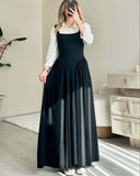 Summer New Women's Collar Sexy Sleeveless Wrinkled Temperament Dress Dress Dress Woman HZ0628