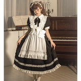 Little Maid Short-Sleeved Lolita Dress Cute Lolita Sweet Dress 6356