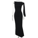 Summer 2025 New Temperament Sexy Bag Hip Dress Fashion Style Simple Strap Dress Women's Dress DJPT