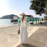 Wind Flower Sling Vest Women Summer New High-End Feel Holiday Wear Temperament Sweet Half Skirt Two-Piece