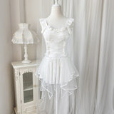 Design Rotten Summer Wind Swimsuit Full Day Cute Lolita Sweet Dress 6787