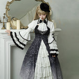 Teased Original Boned Magic Lolita Female Lolita Blouse Sling Skirt Daily Suit 7089